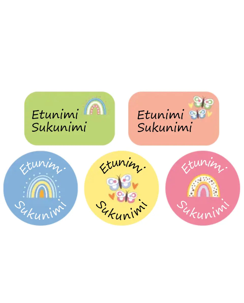 Teemapakkaus - Sateenkaaria - Pikku Monsterin pakkaus