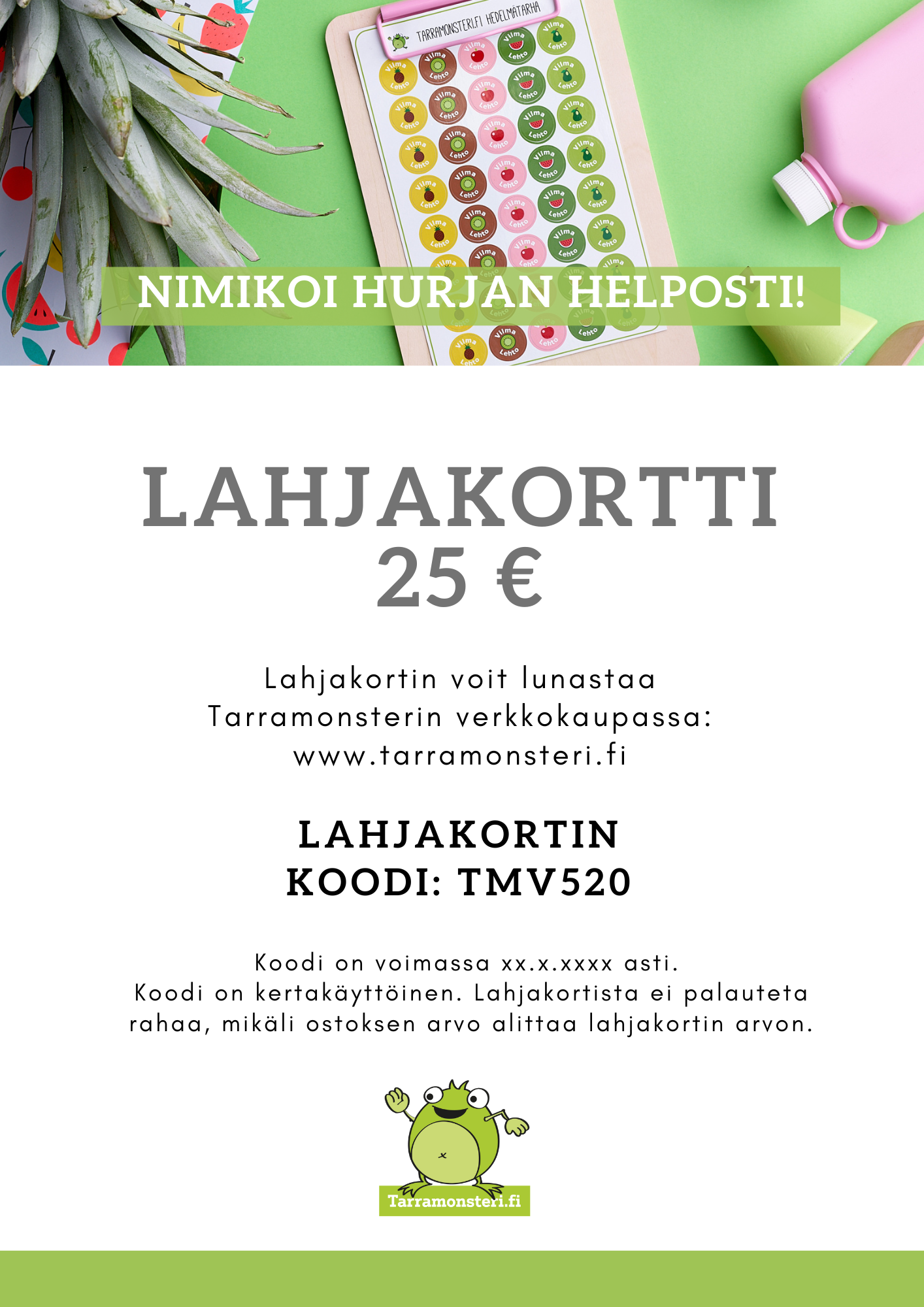 Lahjakortti