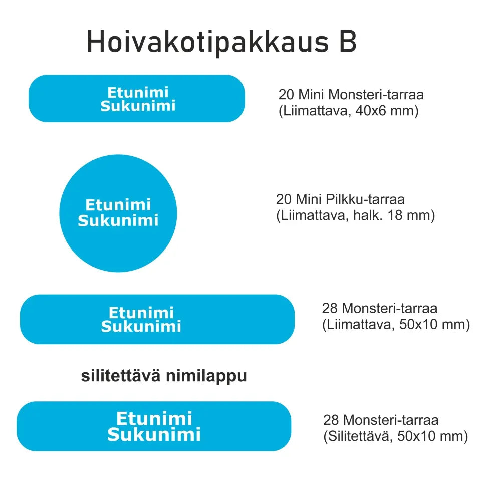 Seniorit - Hoivakotipakkaus B